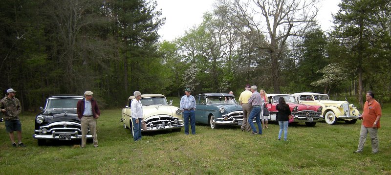Image 015.JPG - ODPCers and Packards at Pine Knot (Bob Robb photo)